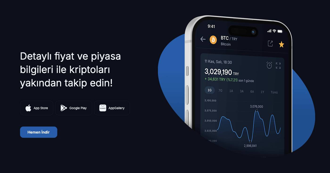 BtcTurk - SPK Onaylı Kripto Para Borsaları