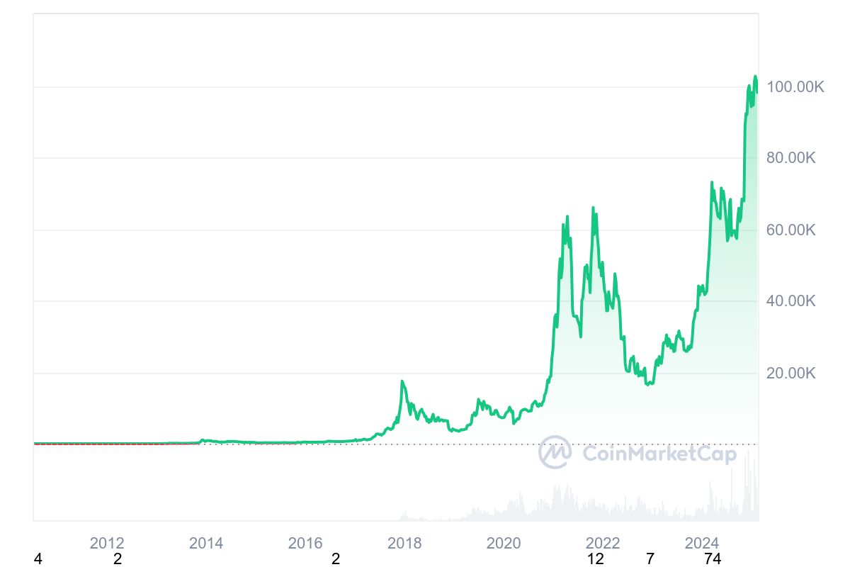 Bitcoin Fiyat Grafiği