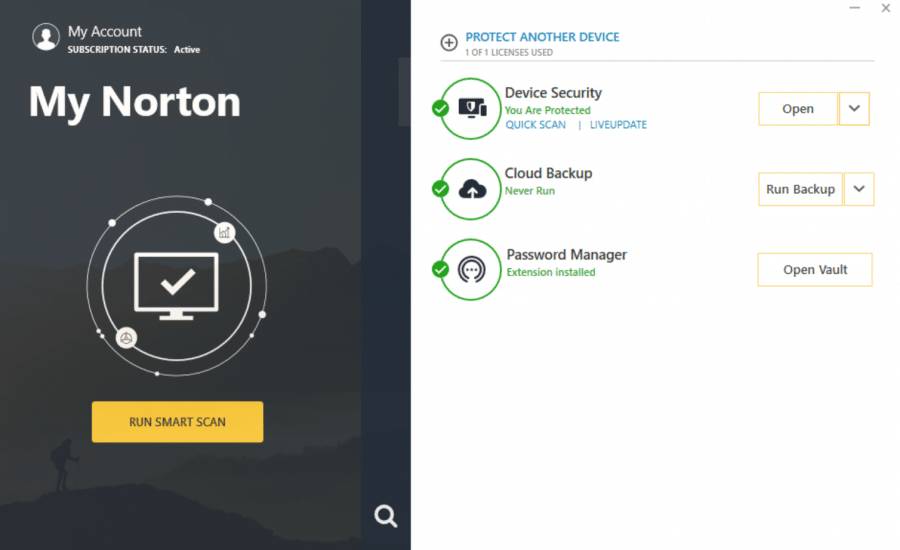 Norton Antivirus Tarama