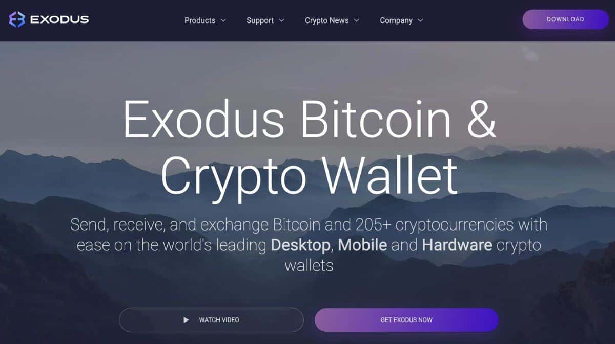 exodus - en iyi merkeziyetsiz kripto cüzdanları