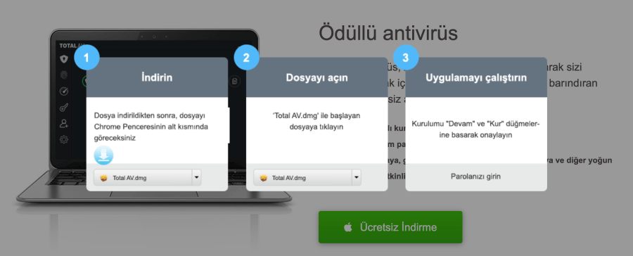 TotalAV yükle