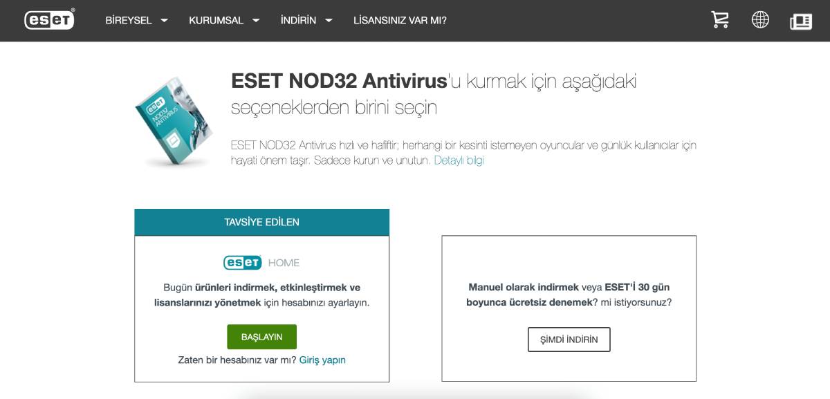 eset antivirus programi