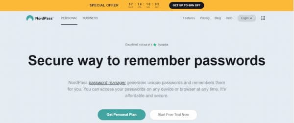 NordPass - En İyi Şifre Yöneticisi