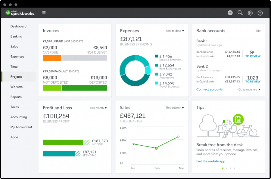 Ücretsiz Yazılım - QuickBooks