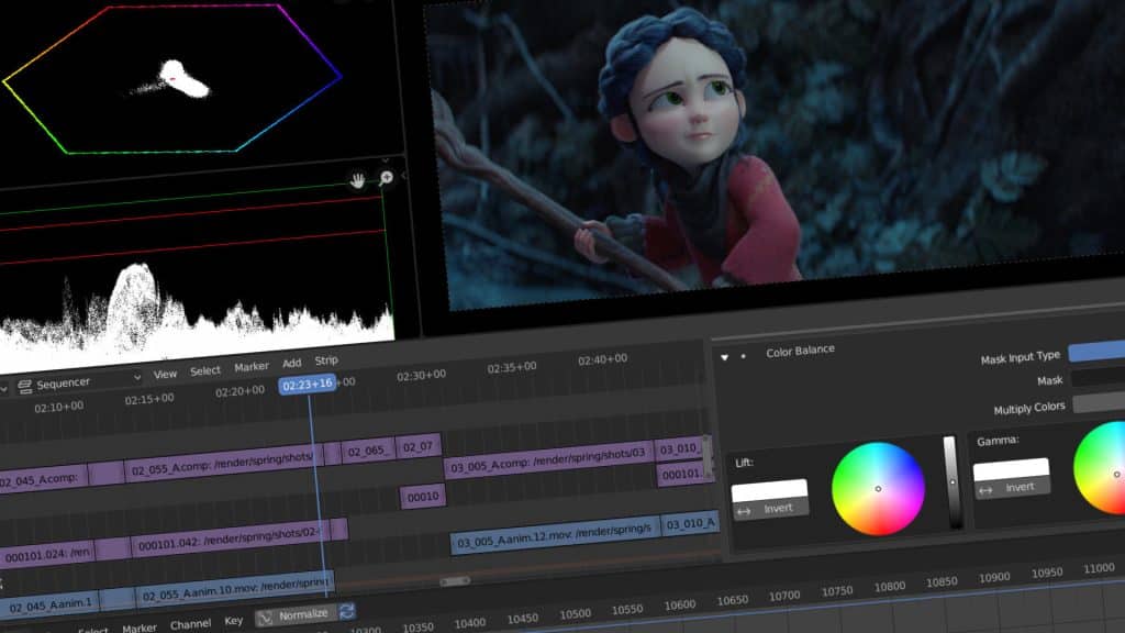 En İyi Video Düzenleme Programı - Blender Video Editing Software