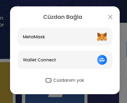 Cüzdan Launchpad XYZ Bağlantısı