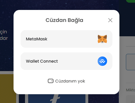 Launchpad XYZ Cüzdan Bağlantısı