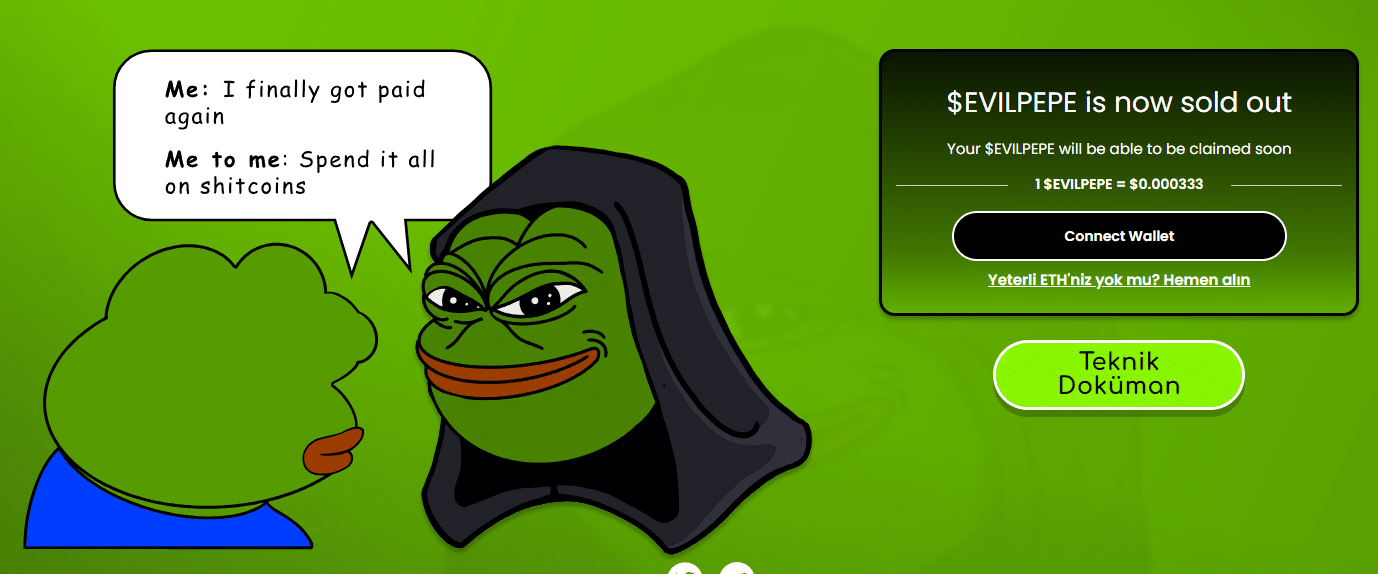 Evil Pepe Coin Nedir
