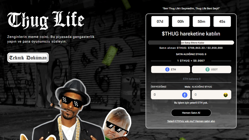 Thug Life Token Fiyat Tahmini Görsel