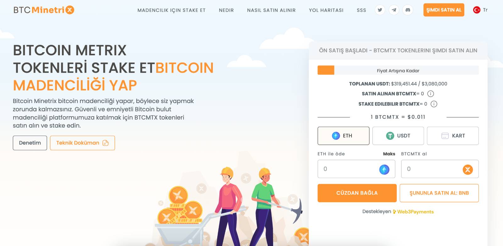Bitcoin Minetrix Website - Kripto Para Yatırım Tavsiyeleri