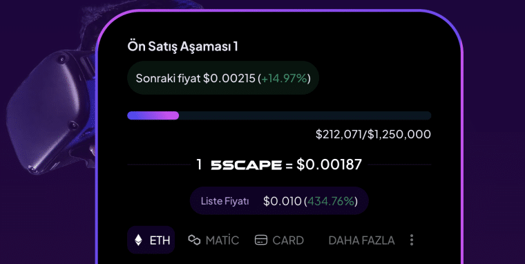 5thScape Ön Satışına Bağlanın