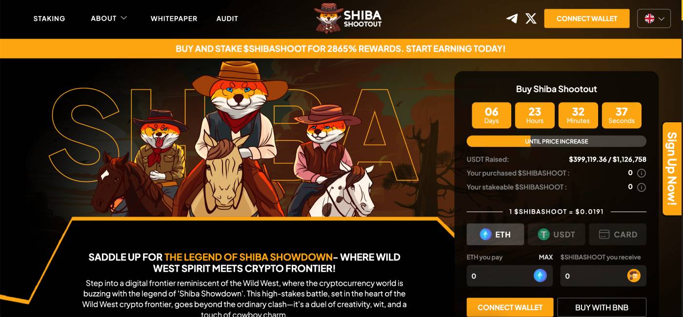 Shiba ShootOut - En İyi PancakeSwap Coinleri