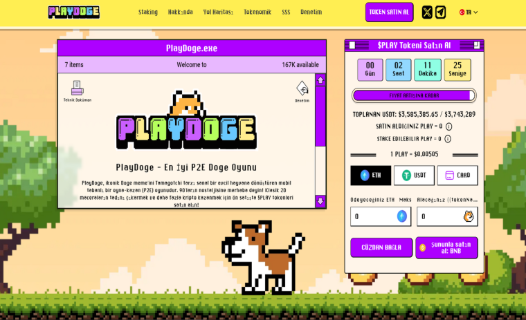 playdoge - Crypto.com'da listelenecek yeni coinler