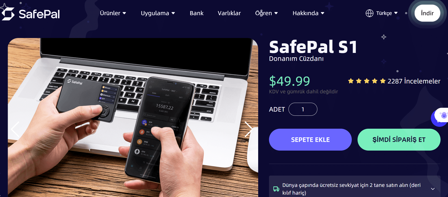 safepal - en iyi defi cüzdanları