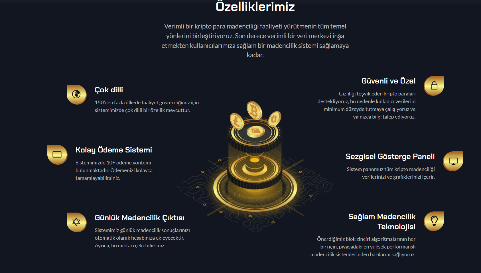 ast mining özellikler