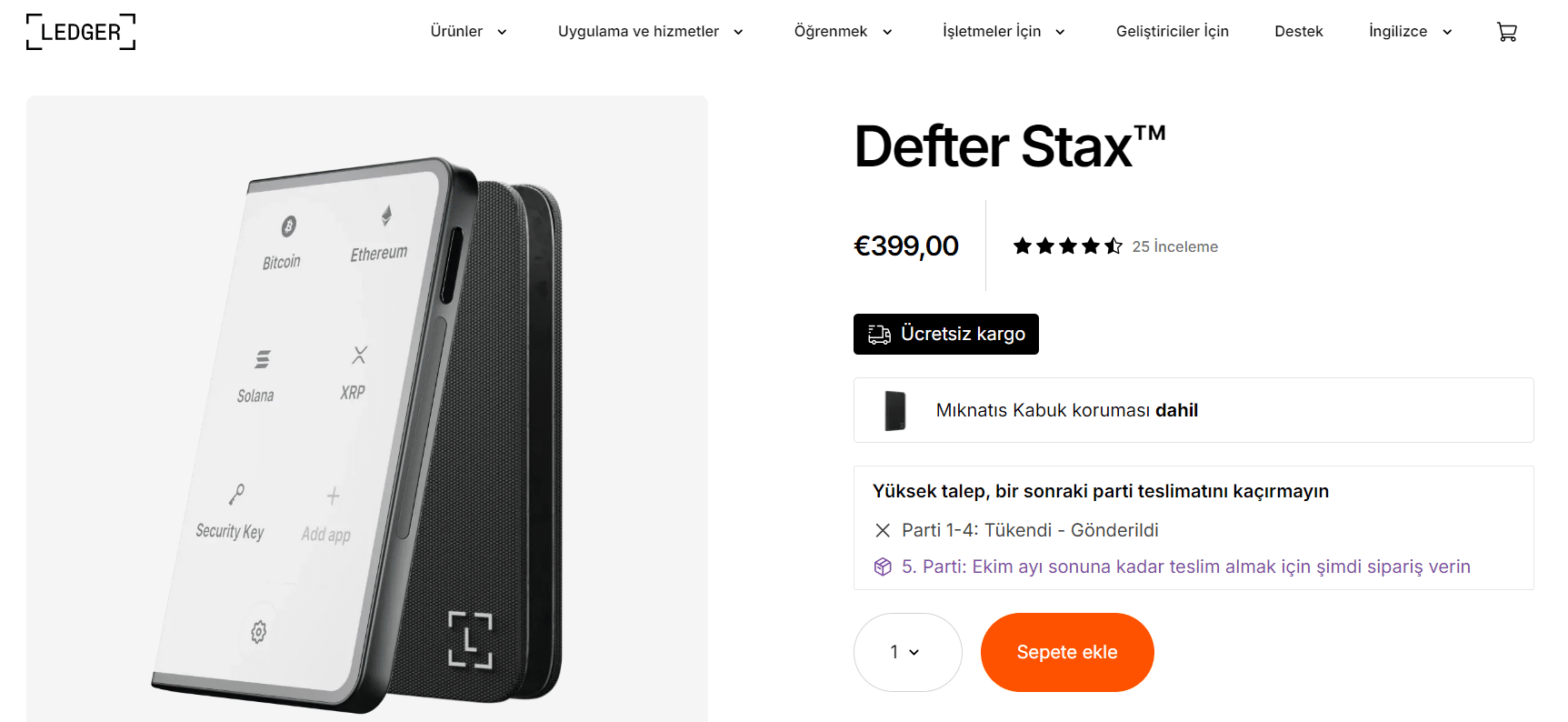 ledgerstax - en iyi defi cüzdanları