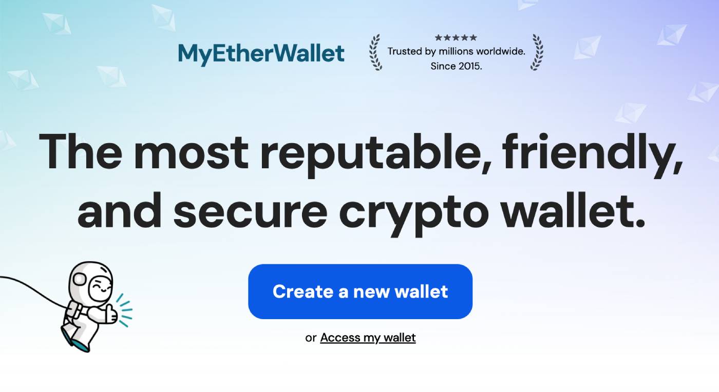 MyEtherWallet - En İyi Gözetimsiz Cüzdanlar