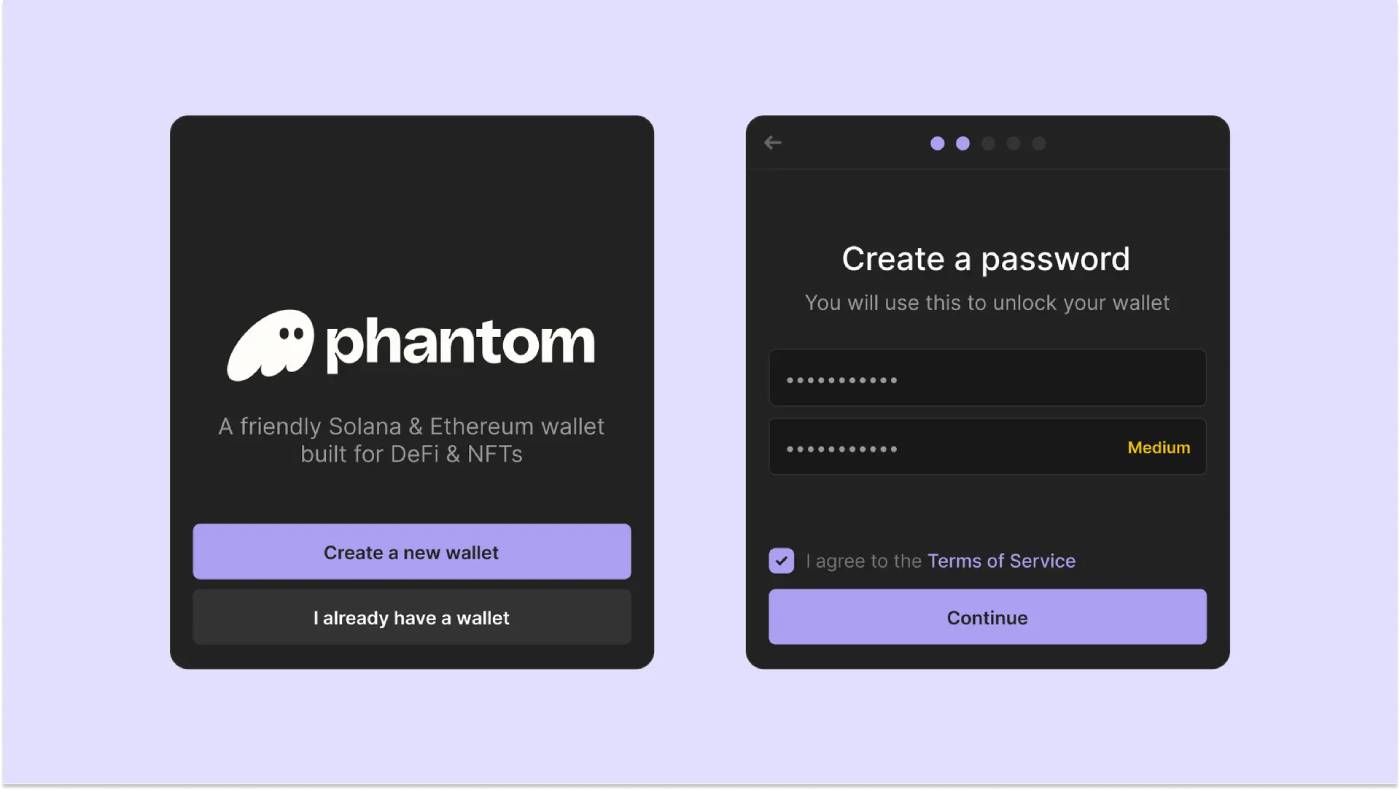 Phantom Wallet Cüzdan Oluşturma